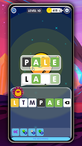 Ekran rozgrywki w Worder